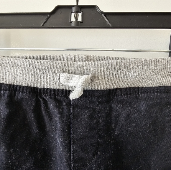 5t Old Navy black‎ and gray drawstring pants Easter Comfy Elevated Casual - Picture 9 of 16